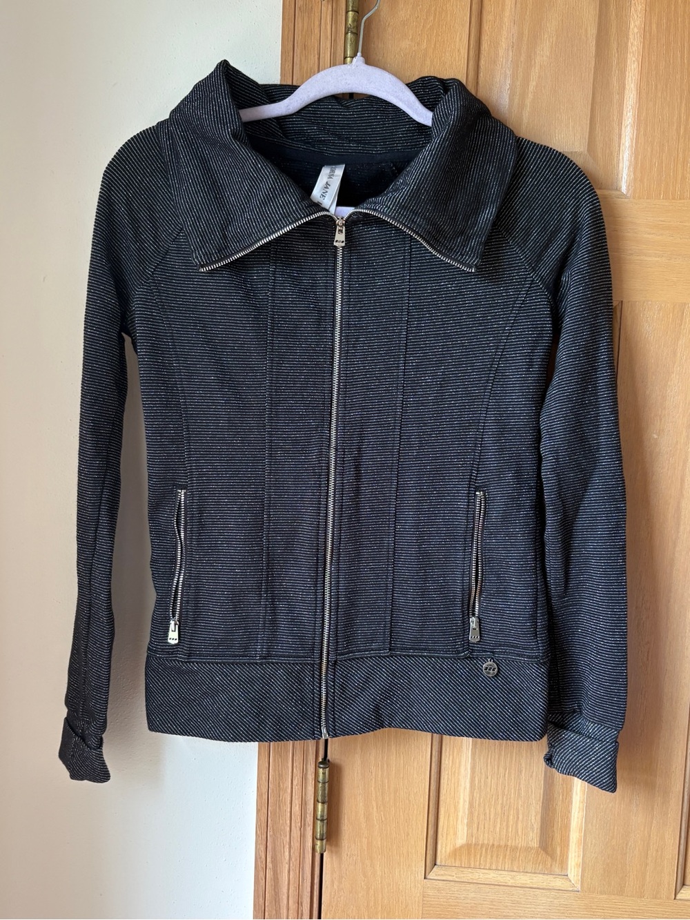 🤍Lorna Jane Life🤍Women’s Black Zip Front Jacket size XS